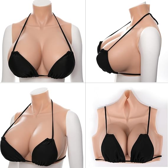 high neck breast