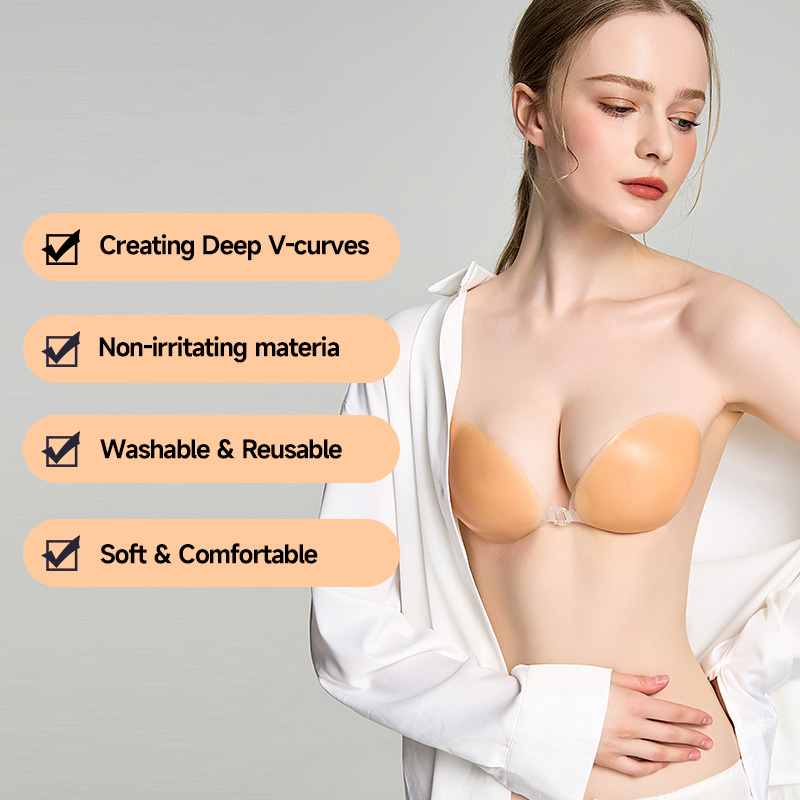 Silicone Adhesive Bra