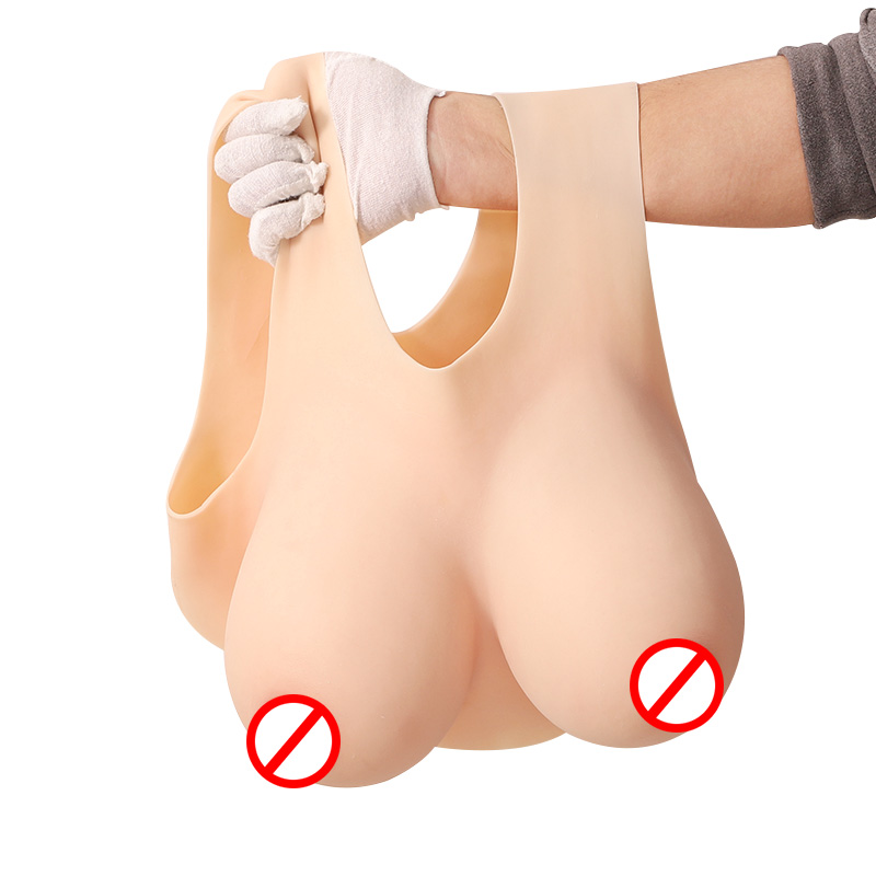 100% silicone breast