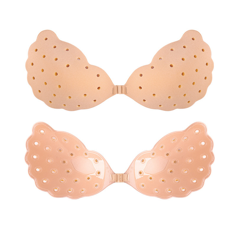 Adhesive Bra Reusable Strapless Self Adhesive Silicone Invisible Push-up Bra Sexy Bra rau Backless Hnav