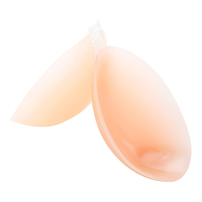 Brayên Nexuyan ên Adhesive Push Up Bra Strapless Brayên Jinan Bi Silicone Birêkûpêk Bikaranîna Jinan Nipple Covers Silicone Breast Lift Pasties Bra