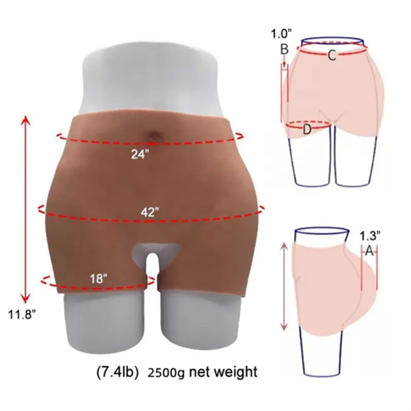 Blazinice Panties Enhancer Hip Butt Lift Soft Silicone 03