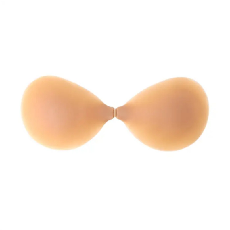 I-Silicone Bra Adhesive Strapless Solid Silicone Bra2