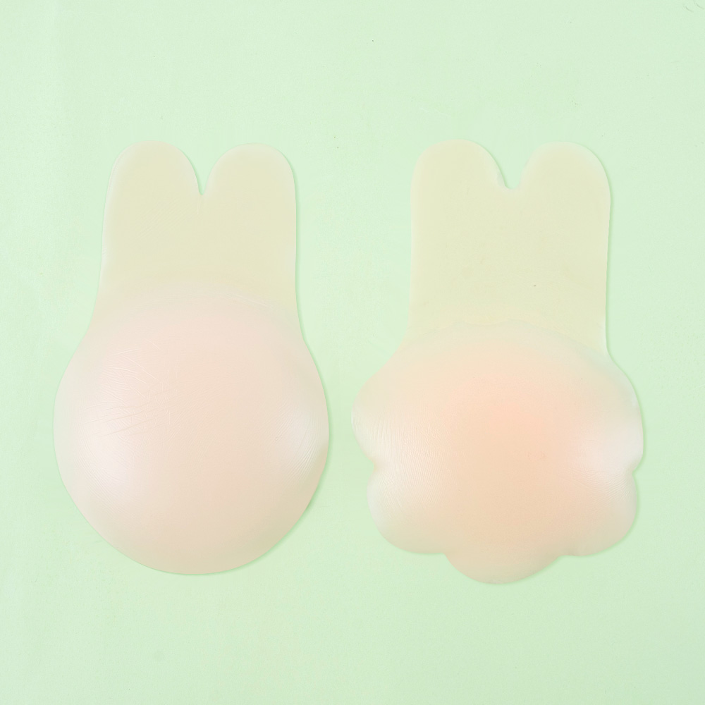 Designed with innovative push-up technology, this silicone nipple cover (Rabbit style) enhances your natural shape while remaining completely invisible under clothing. Made from soft, skin-like silicone, it provides a smooth, seamless finish and gentle lift without the need for traditional bras.