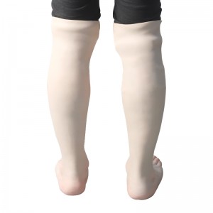 Top Quality Silicone Female Mannequin Short Leg Lifelike Legs Mannequins Woman Feet Shoes Socks Display Model