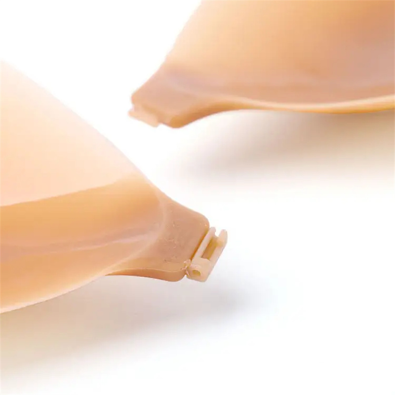 I-Silicone Bra Adhesive Strapless Solid Silicone Bra5