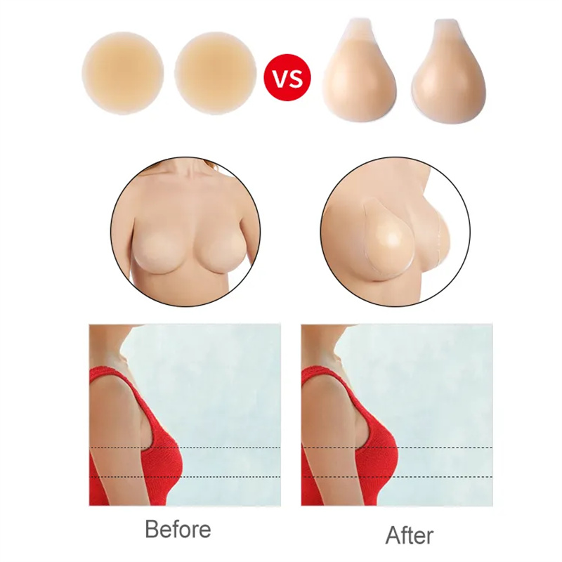 Silicone Bra Strapless Bra Drop Shape Push Up Bra7