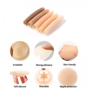 Silicone nipple bras