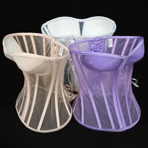 Structured Tulle Corset Top